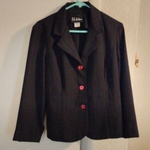 SL Fashions pinstripe jacket